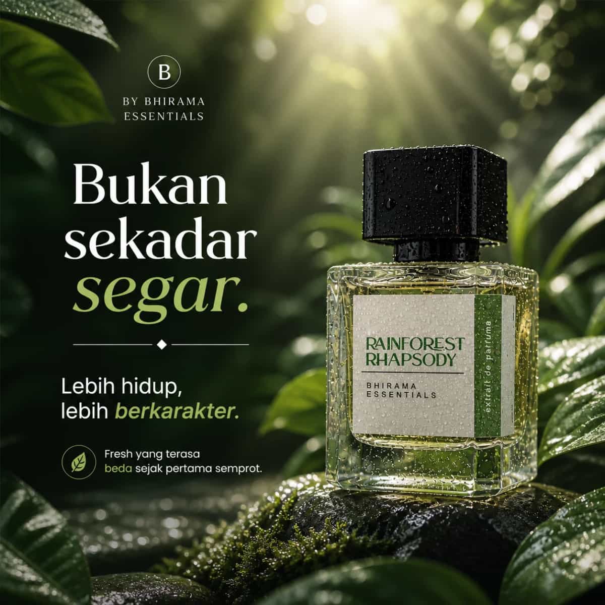 Bhirama Rainforest Rhapsody Extrait de Perfume - Fresh Green Forest-2